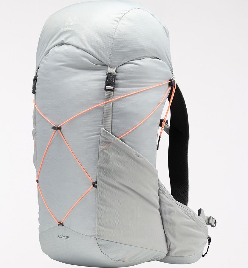 Haglöfs Mens L.I.M 25 Hiking Backpack Grey/Black New Zealand 65423WCOB